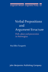 E-book, Verbal Prepositions and Argument Structure, Tungseth, Mai Ellin, John Benjamins Publishing Company