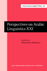 E-book, Perspectives on Arabic Linguistics, John Benjamins Publishing Company