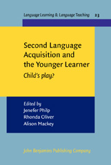 E-book, Second Language Acquisition and the Younger Learner, John Benjamins Publishing Company