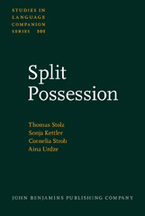 eBook, Split Possession, John Benjamins Publishing Company