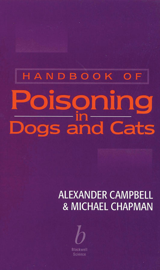 E-book, Handbook of Poisoning in Dogs and Cats, Blackwell