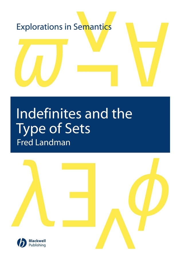 E-book, Indefinites and the Type of Sets, Blackwell