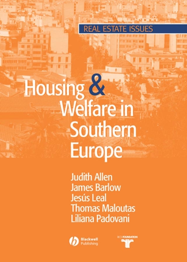 E-book, Housing and Welfare in Southern Europe, Blackwell