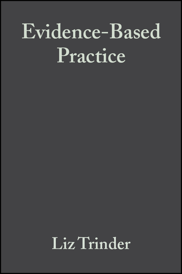 eBook, Evidence-Based Practice : A Critical Appraisal, Blackwell
