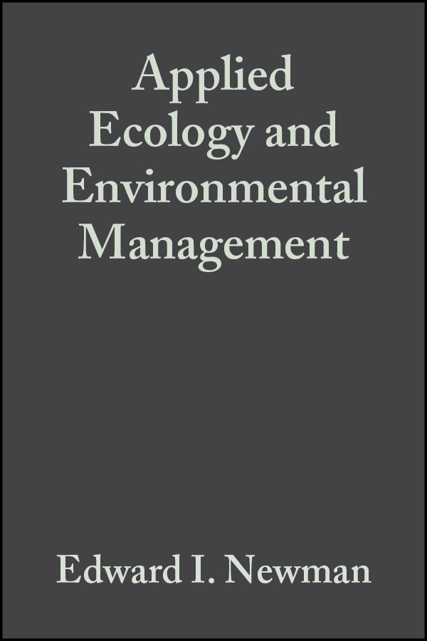 E-book, Applied Ecology and Environmental Management, Blackwell