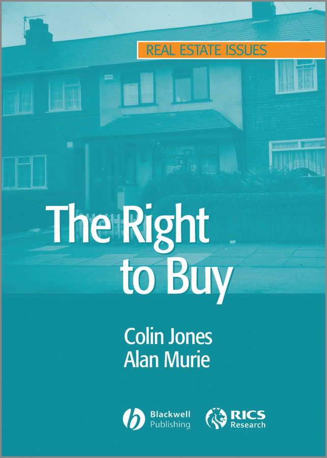 E-book, The Right to Buy : Analysis and Evaluation of a Housing Policy, Blackwell