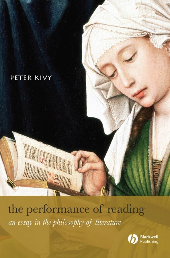 E-book, The Performance of Reading : An Essay in the Philosophy of Literature, Blackwell