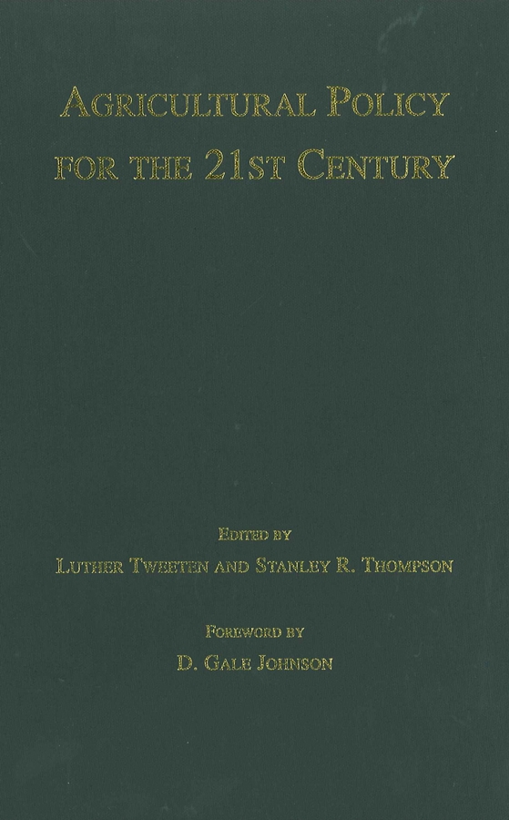 E-book, Agricultural Policy for the 21st Century, Blackwell