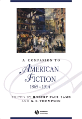 E-book, A Companion to American Fiction, 1865 - 1914, Blackwell