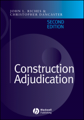 E-book, Construction Adjudication, Blackwell