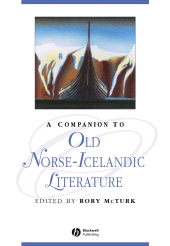 E-book, A Companion to Old Norse-Icelandic Literature and Culture, Blackwell