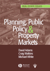 E-book, Planning, Public Policy and Property Markets, Blackwell
