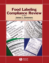 E-book, Food Labeling Compliance Review, Blackwell