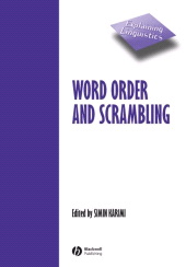 E-book, Word Order and Scrambling, Blackwell