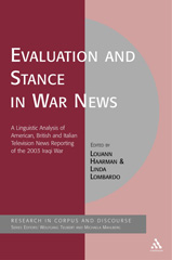 E-book, Evaluation and Stance in War News, Bloomsbury Publishing