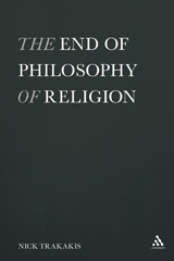 E-book, The End of Philosophy of Religion, Bloomsbury Publishing