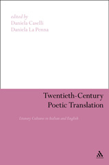 eBook, Twentieth-Century Poetic Translation, Bloomsbury Publishing