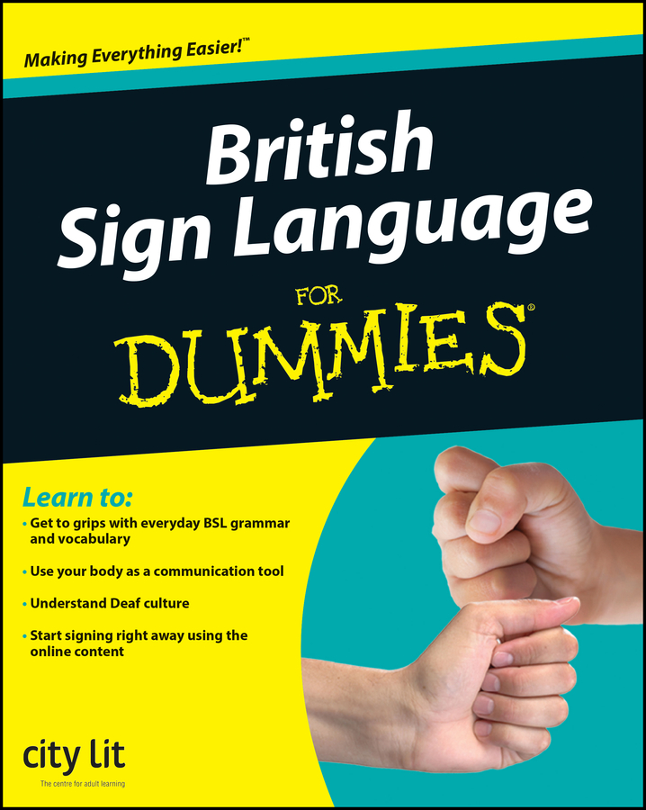 eBook, British Sign Language For Dummies, For Dummies