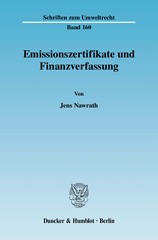 E-book, Emissionszertifikate und Finanzverfassung., Nawrath, Jens, Duncker & Humblot