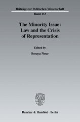 eBook, The Minority Issue : Law and the Crisis of Representation., Duncker & Humblot