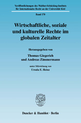 E-book, Wirtschaftliche, soziale und kulturelle Rechte im globalen Zeitalter., Duncker & Humblot