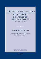 E-book, Diálogos del idiota ; El Posset ; La cumbre de la teoría, Nicolás de Cusa, Cardenal, EUNSA