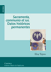 eBook, Sacramenta, communio et ius : datos históricos permanentes, EUNSA