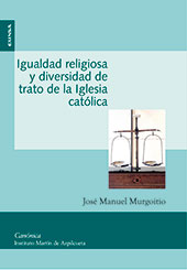 E-book, Igualdad religiosa y diversidad de trato de la Iglesia Católica, EUNSA