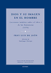 E-book, Dios y su imagen en el hombre : lecciones inéditas sobre el libro I de las Sentencias, 1570, EUNSA