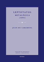 E-book, Leptotatos : metalógica, Caramuel Lobkowitz, Juan, EUNSA