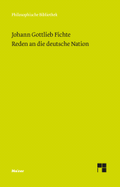 E-book, Reden an die deutsche Nation, Felix Meiner Verlag
