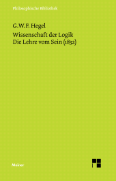 E-book, Wissenschaft der Logik. Erster Teil, Felix Meiner Verlag