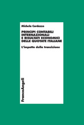 eBook, Principi contabili internazionali e risultati economici delle quote italiane : l'impatto della transizione, Cordazzo, Michela, Franco Angeli