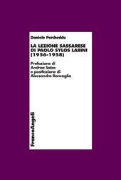 E-book, La lezione sassarese di Paolo Sylos Labini, 1956-1958, Franco Angeli