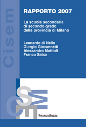 E-book, Rapporto 2007 : la scuola secondaria di secondo grado della provincia di Milano, Franco Angeli