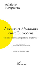 E-book, Amours et désamours entre européens : vers une communauté politique de citoyens?, L'Harmattan