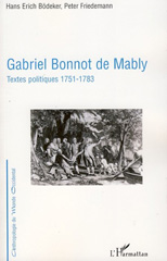 E-book, Gabriel Bonnot de Mably, textes politiques, 1751-1783, L'Harmattan