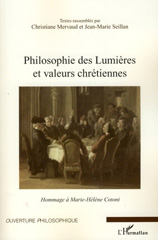 E-book, Philosophie des Lumières et valeurs chrétiennes : hommage à Marie-Hélène Cotoni, L'Harmattan