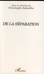 E-book, De la séparation, L'Harmattan