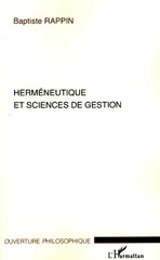 E-book, Herméneutique et sciences de gestion, L'Harmattan