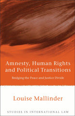 E-book, Amnesty, Human Rights and Political Transitions, Hart Publishing