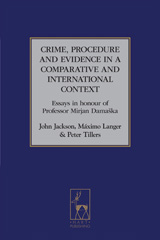 eBook, Crime, Procedure and Evidence in a Comparative and International Context, Hart Publishing