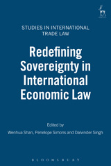 E-book, Redefining Sovereignty in International Economic Law, Hart Publishing