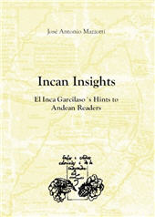 E-book, Incan insights : el Inca Garcilaso's hints to andean readers, Iberoamericana Editorial Vervuert