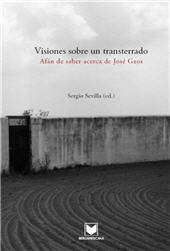 E-book, Visiones sobre un transterrado : afán de saber acerca de José Gaos, Iberoamericana Editorial Vervuert
