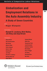 E-book, Globalization and Employment Relations in the Auto Assembly Industry, Kluwer Law International