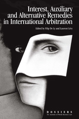 E-book, Interests, Auxiliary and Alternative Remedies in International Arbitration, Kluwer Law International