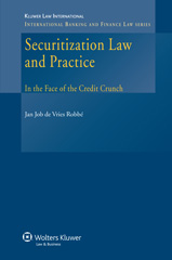 eBook, Securitization Law and Practice, Robbé, Jan Job de Vries, Kluwer Law International