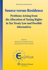 E-book, Source versus Residence, Kluwer Law International