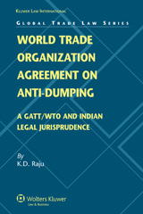 E-book, World Trade Organization Agreement on Anti-dumping, Raju, K. D., Kluwer Law International